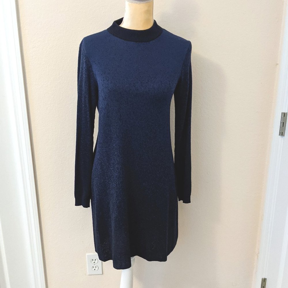 Vera Wang Long Sleeve Sweater Dress